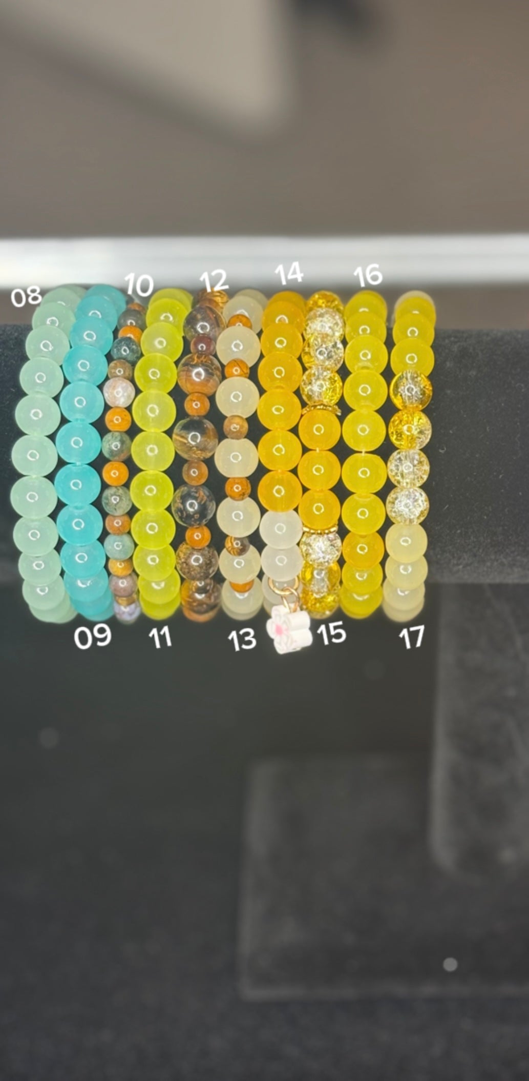 Freestyle Glass Bead Bracelets